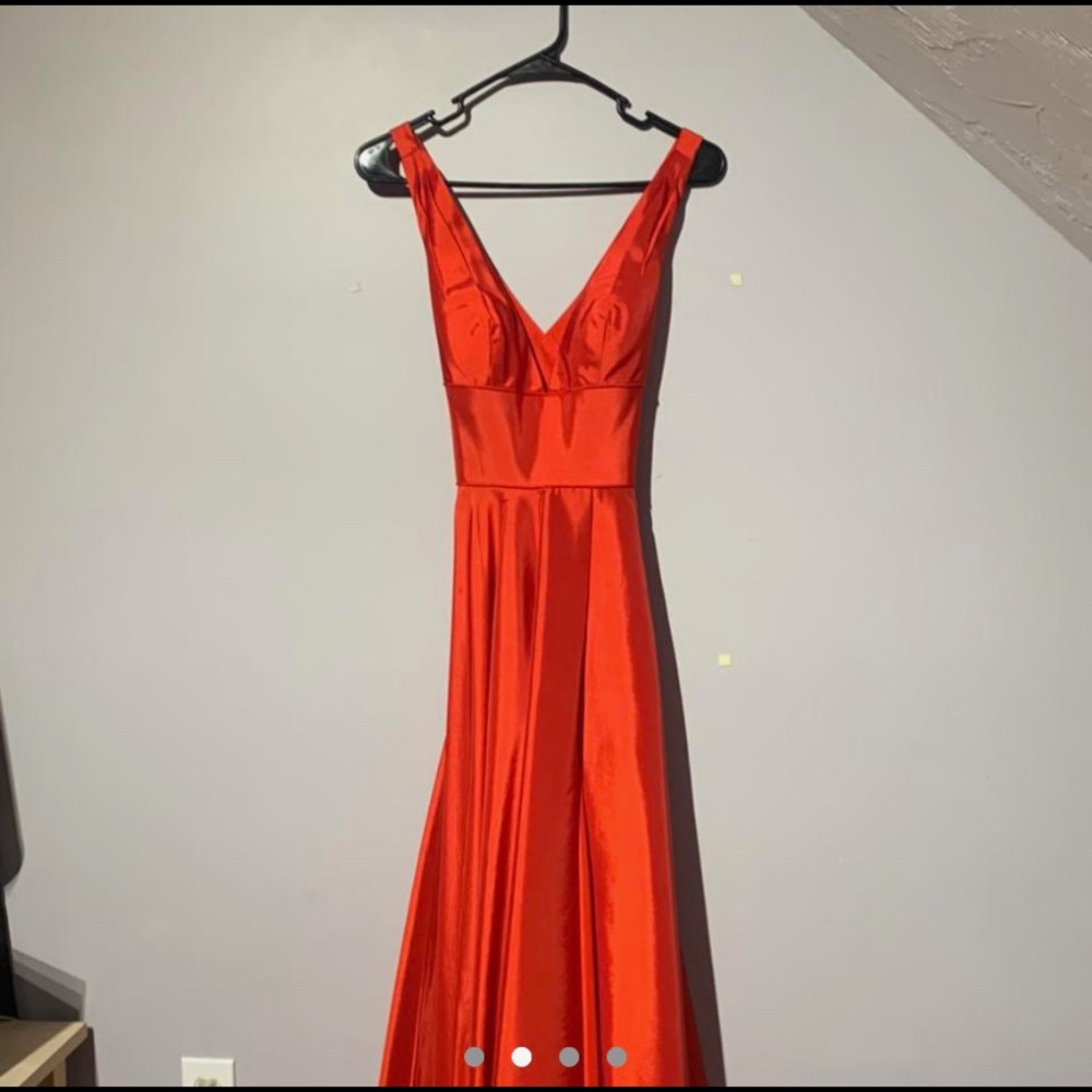 Criss Cross Back Prom Dress